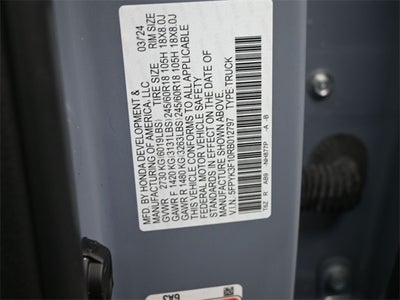 2024 Honda Ridgeline Sport