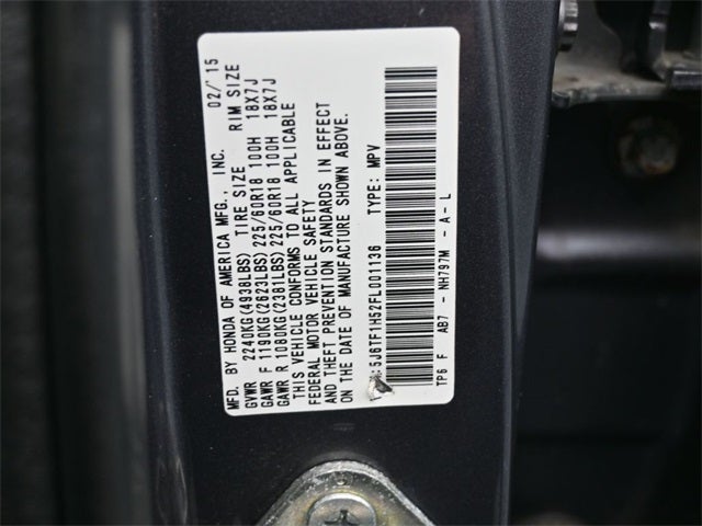 2015 Honda Crosstour EX-L