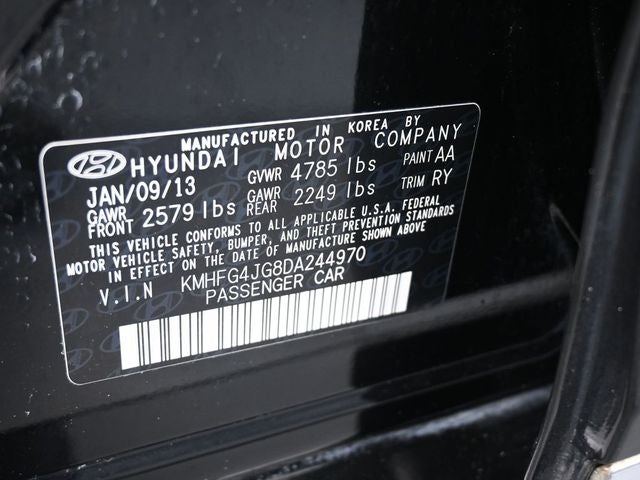 2013 Hyundai Azera Base