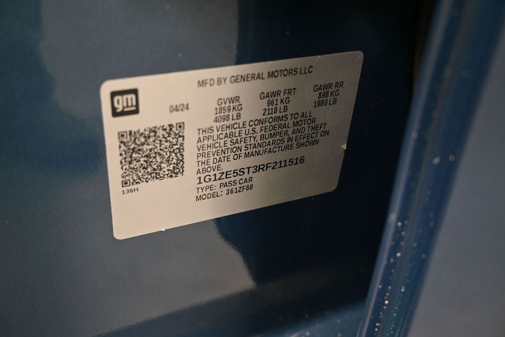 2024 Chevrolet Malibu LT 2LT
