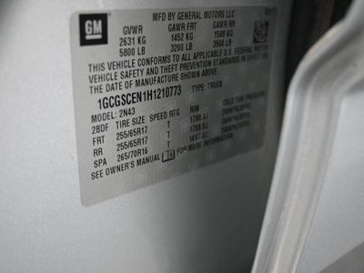 2017 Chevrolet Colorado LT