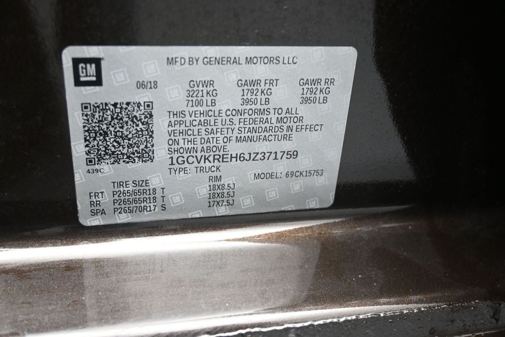 2018 Chevrolet Silverado 1500 LT LT1
