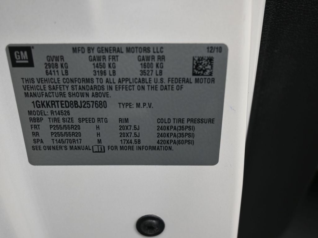 2011 GMC Acadia Denali