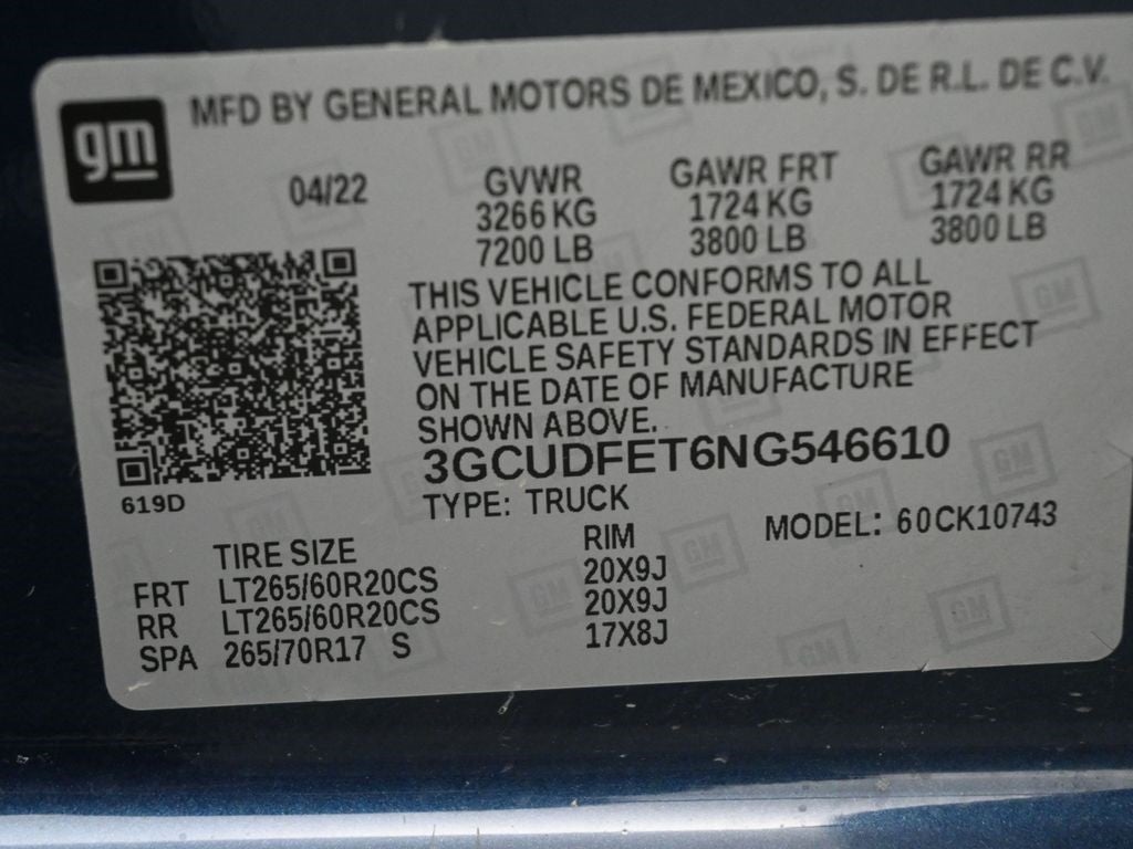 2022 Chevrolet Silverado 1500 LT Trail Boss