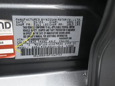 2023 Nissan Sentra SR