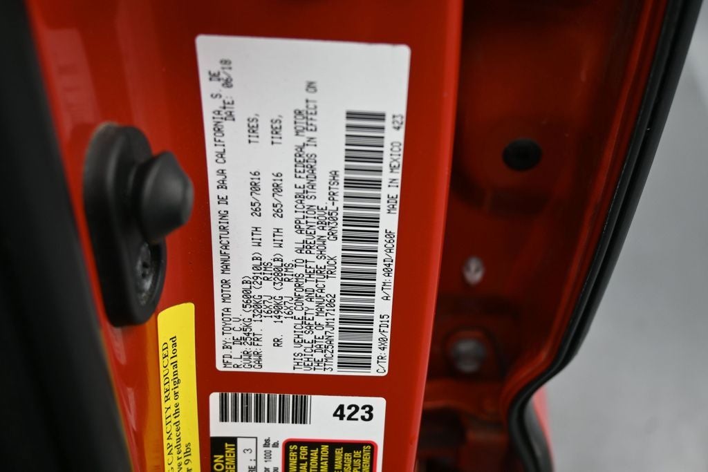 2018 Toyota Tacoma TRD Off-Road V6