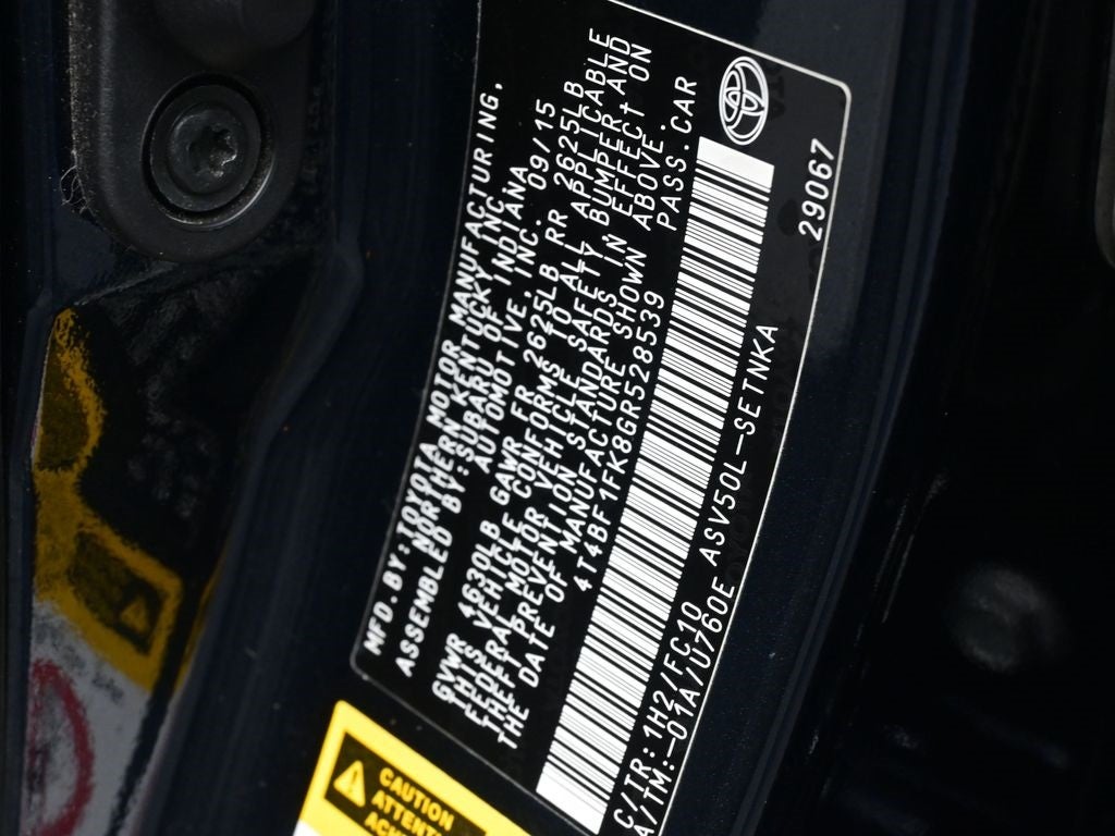 2016 Toyota Camry LE