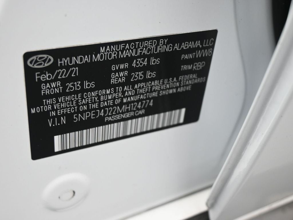 2021 Hyundai Sonata SEL Plus