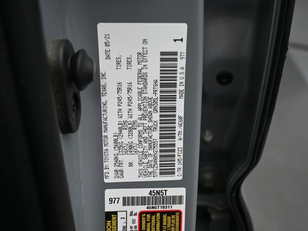 2021 Toyota Tacoma SR5 V6