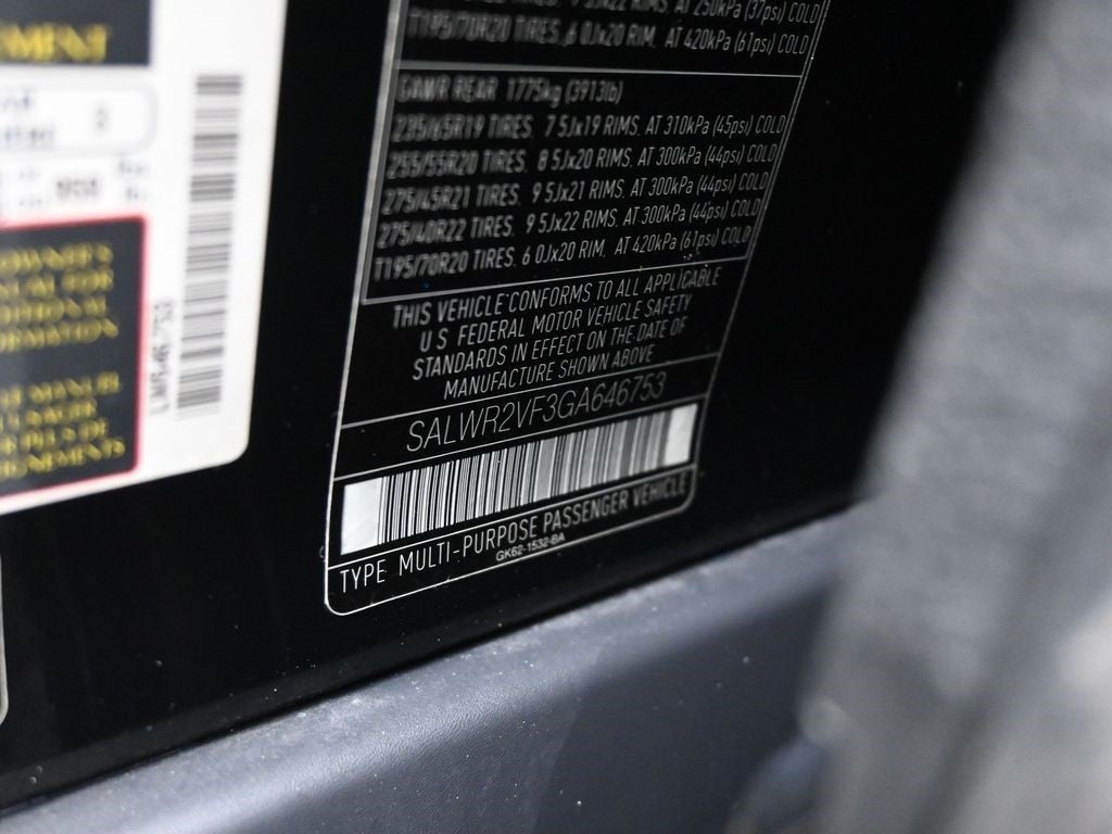 2016 Land Rover Range Rover Sport 3.0L V6 Supercharged HSE