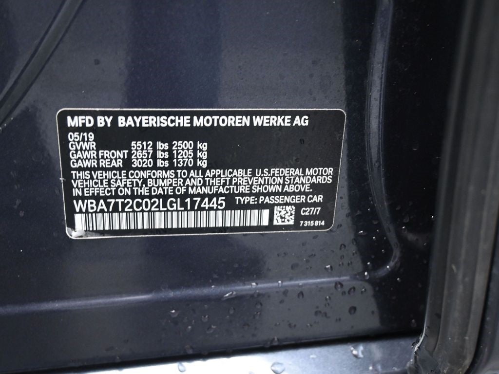 2020 BMW 7 Series 740i