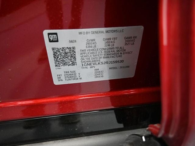 2024 Chevrolet Traverse RS