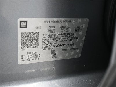 2019 Chevrolet Tahoe Premier