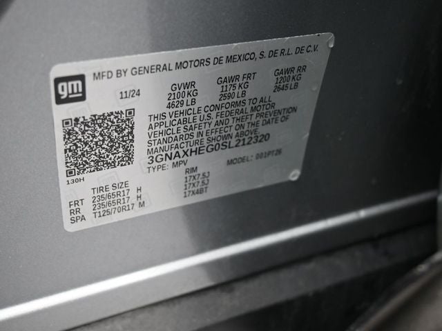 2025 Chevrolet Equinox LT