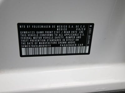 2020 Volkswagen Jetta Base