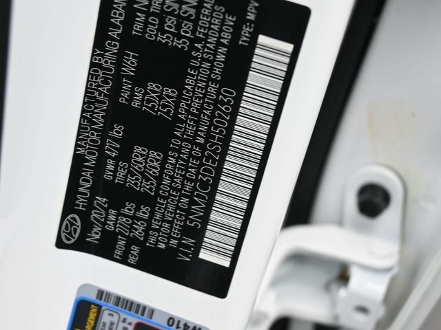 2025 Hyundai Tucson SEL Convenience