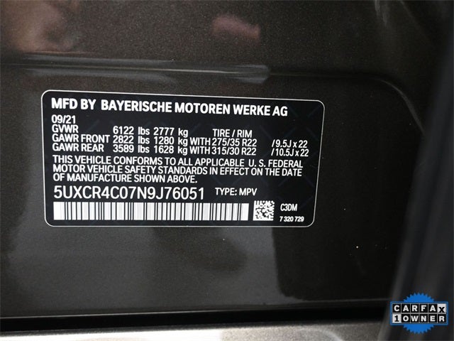 2022 BMW X5 sDrive40i