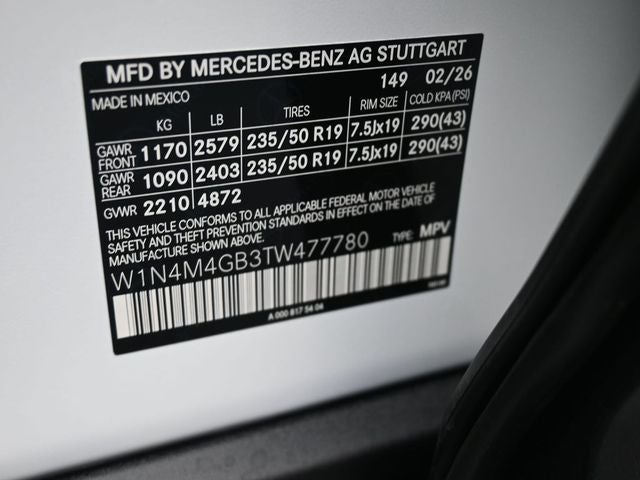 2026 Mercedes-Benz GLB GLB 250