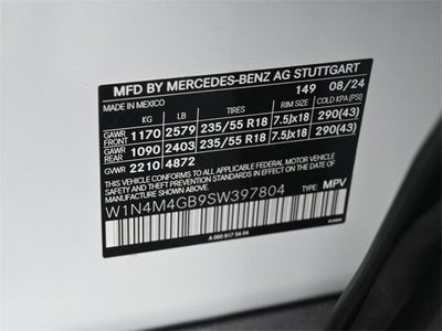 2025 Mercedes-Benz GLB GLB 250