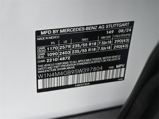 2025 Mercedes-Benz GLB GLB 250