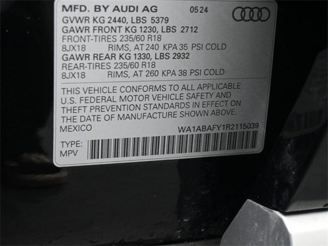 2024 Audi Q5 40 Premium quattro