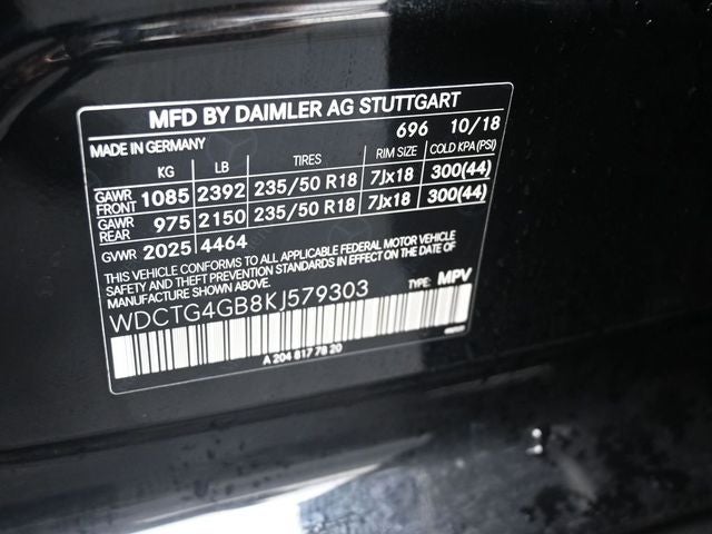 2019 Mercedes-Benz GLA GLA 250 4MATIC®