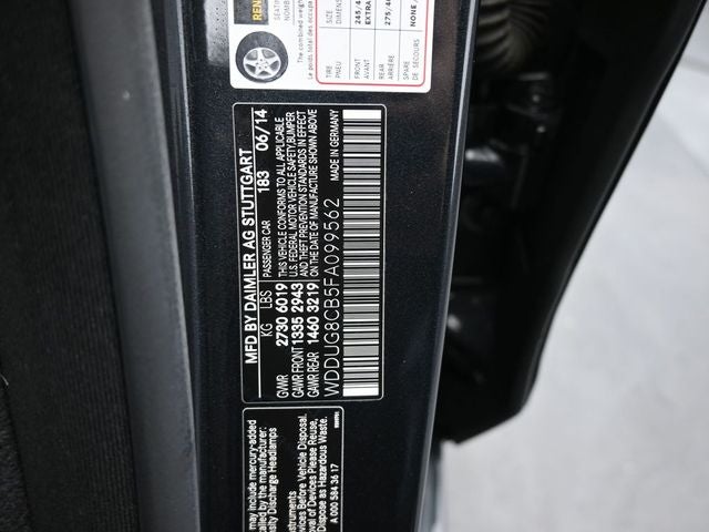 2015 Mercedes-Benz S-Class S 550