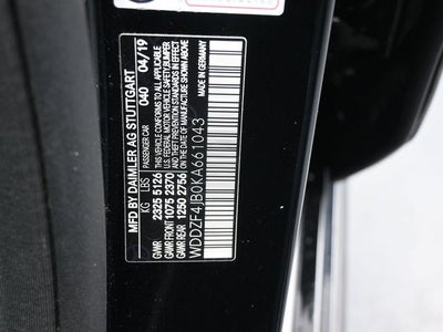 2019 Mercedes-Benz E-Class E 300