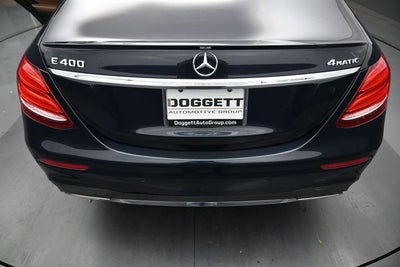 2018 Mercedes-Benz E-Class E 400 4MATIC®