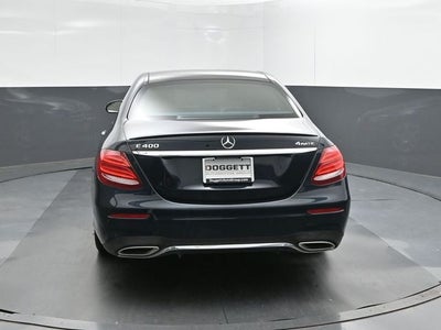 2018 Mercedes-Benz E-Class E 400 4MATIC®