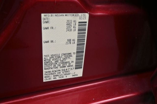 2023 Nissan Altima 2.5 SR