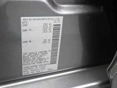 2024 Nissan Altima 2.5 SV