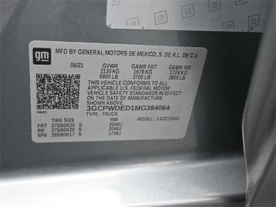 2021 Chevrolet Silverado 1500 RST