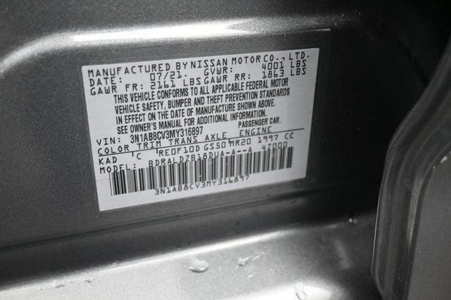 2021 Nissan Sentra SV