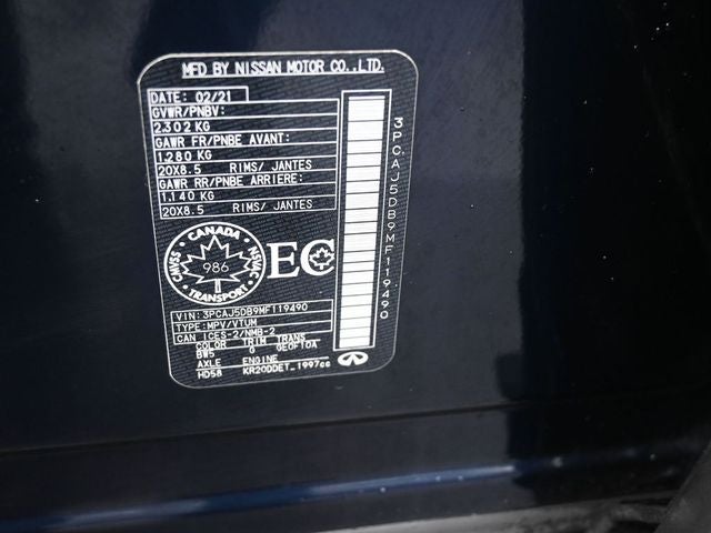 2021 INFINITI QX50 Autograph