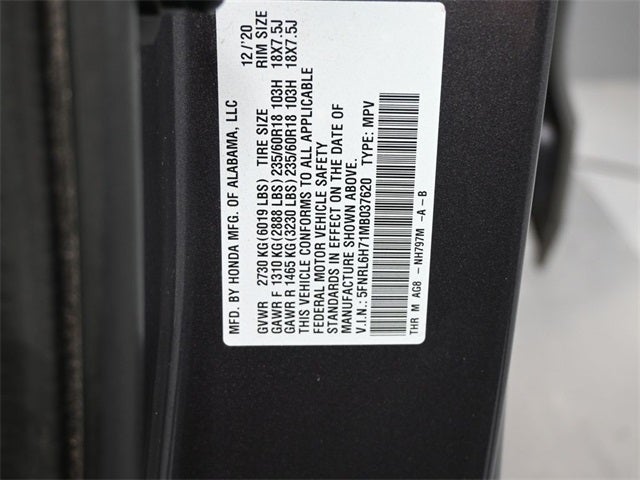 2021 Honda Odyssey EX-L