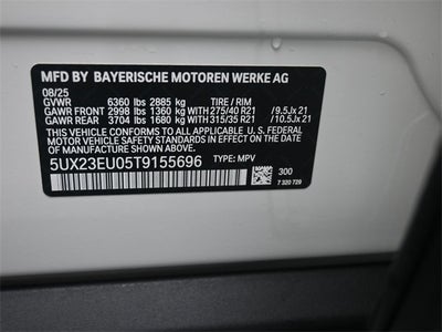 2026 BMW X5 xDrive40i