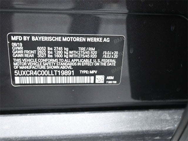 2020 BMW X5 sDrive40i