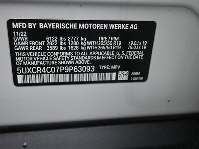 2023 BMW X5 sDrive40i