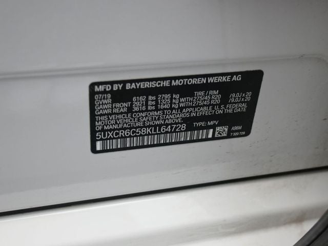 2019 BMW X5 xDrive40i