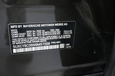 2022 BMW X6 M50i
