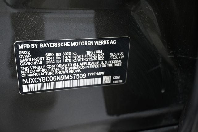 2022 BMW X6 M50i