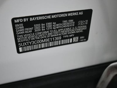 2021 BMW X3 sDrive30i