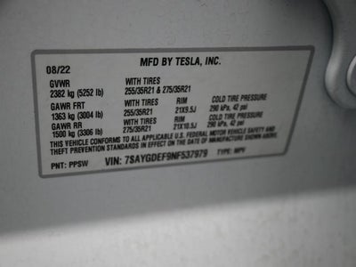 2022 Tesla Model Y Performance