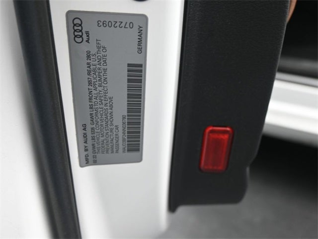 2022 Audi A6 2.0T Premium quattro