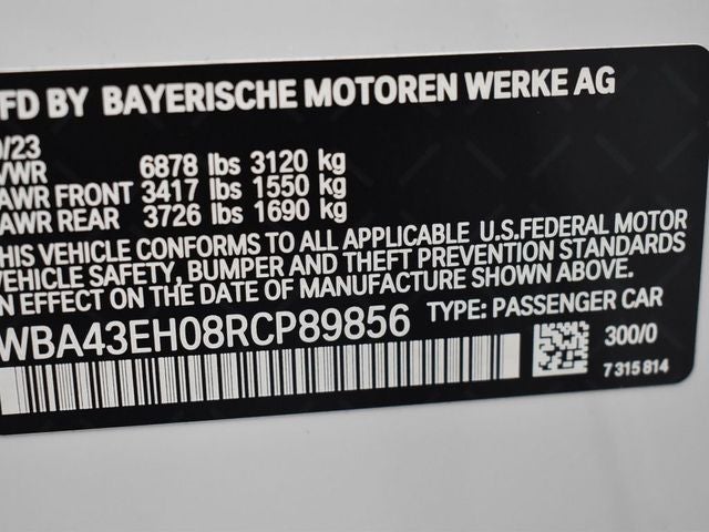 2024 BMW 7 Series 750E