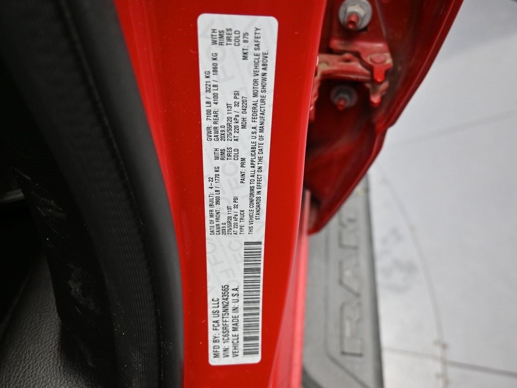 2022 RAM 1500 Big Horn/Lone Star