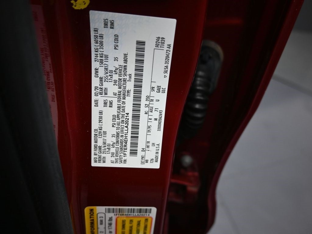 2020 Ford Ranger XLT