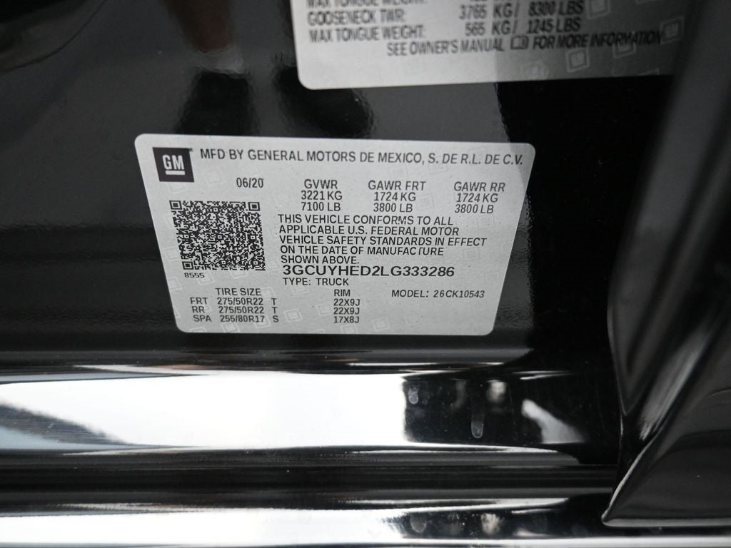 2020 Chevrolet Silverado 1500 High Country