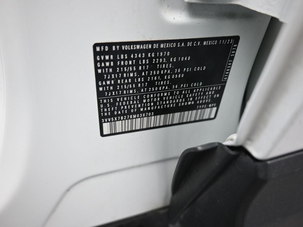 2024 Volkswagen Taos 1.5T S